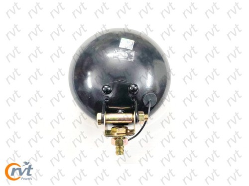 Hella Round Fog Lamp Yellow Glass + Cover With H3 12V 55 Bulb - Universal Fit - Picture 6 of 6