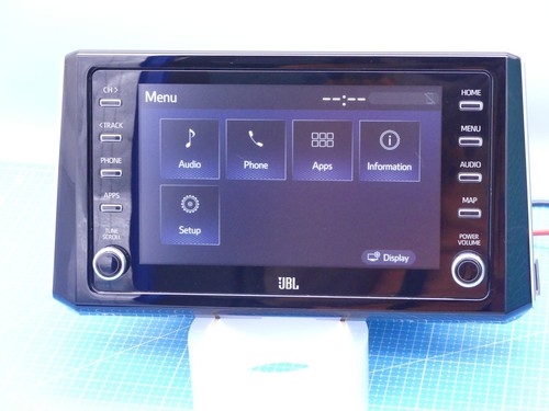Toyota Corolla Head Unit E210 JBL Type Apple/Android CarPlay Compatible GENUINE - Picture 4 of 14