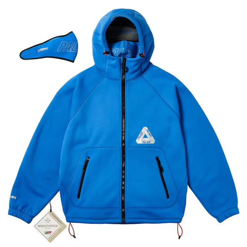 PALACE GORE-TEX WINDSTOPPER JACKET PALATIAL BLUE MENS LARGE - Picture 1 of 4