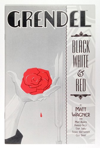 Caballo Oscuro Grendel Negro Blanco y Rojo #1 - #4 (1998) (Juego de 4) - Imagen 6 de 9