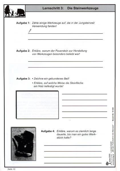 Thumbnail - Lernwerkstatt - Mit Dem Fahrstuhl In Die Steinzeit,