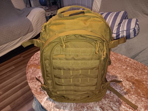 Highland Tactical Rumble Backpack - olive green. BG J316 NEW without tags - Picture 1 of 20