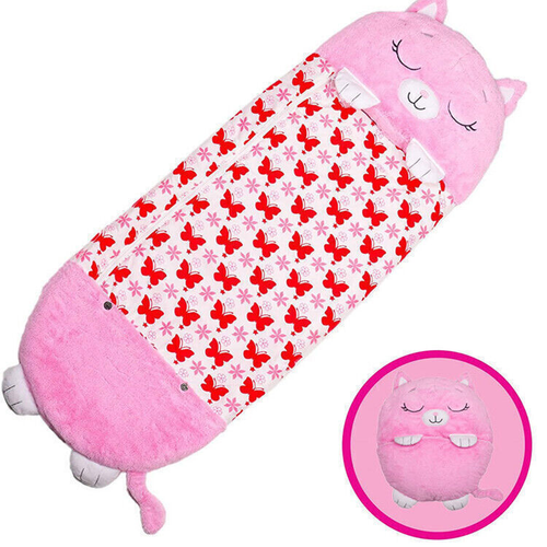 180*70cm Large Happy Nappers Kid Birthday Gift Sleeping Bag Pillow Stuffed Toy - Picture 17 of 18