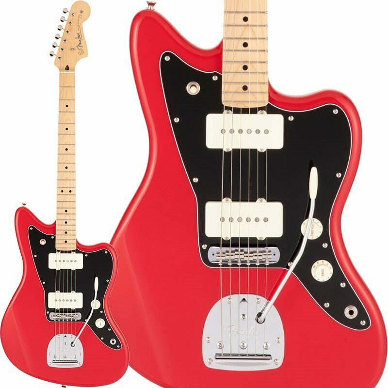 Fender Made in Japan Hybrid II Jazzmaster Maple Modena Red