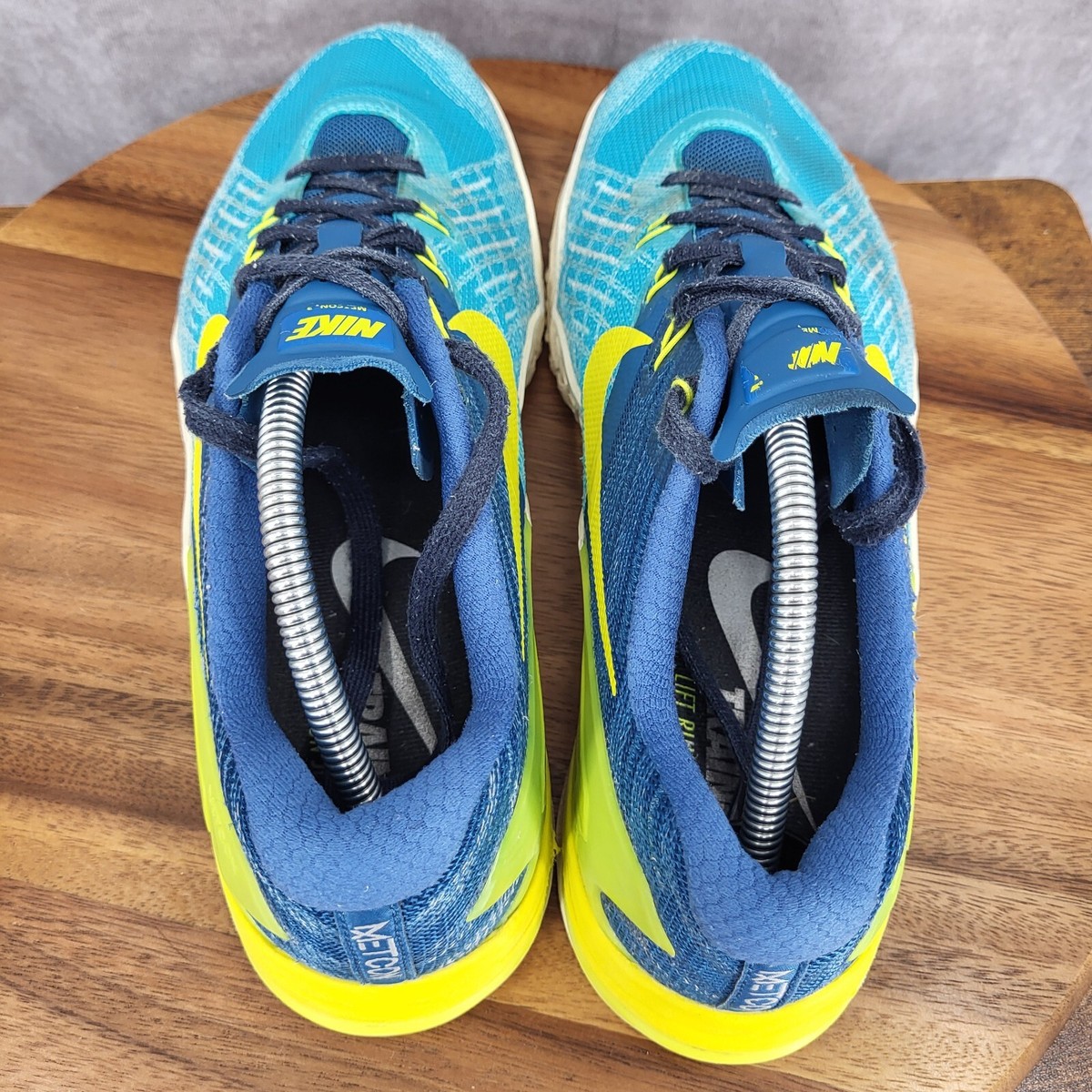 Nike Metcon 3 Shoes Mens 11 Blue Yellow Training Gym  display picture 2