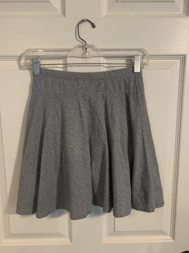 Lands' End Girls 100% Cotton Gray Skort Size 10/12 - Picture 3 of 11