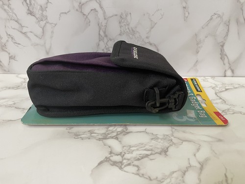 VTG Case Logic Camera & Gadget Bag w/ Shoulder Strap Black Purple New NIP CB3 - Picture 7 of 10