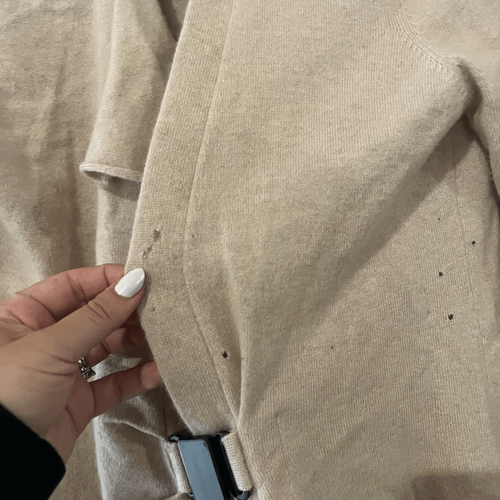 Cardigan DIFETTOSO Brunello Cucinelli Marrone Cashmere Taglia S - Foto 2 di 7