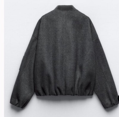 ZARA 美品　アウター ZARA - ZARAオーバーサイズブレザー トップステッチ X MAISON