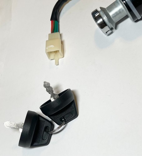 Ignition Switch with 2 Keys For Polaris RZR 170 RZR170 2009 2010 2011 2012-2014 - Picture 2 of 2