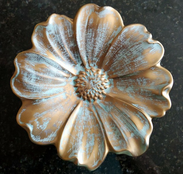 vintage-stangl-pottery-flower-petal-antique-gold-plate-dish-5139-hand