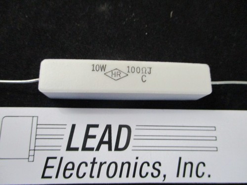 RESISTOR 10 WATT 100 OHMS CERMET WIREWOUND FLAMEPROOF