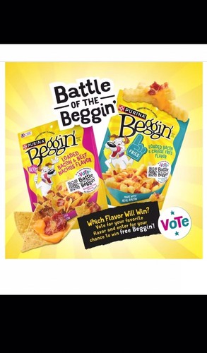 Lot 3 Purina BEGGIN 2 LOADED Bacon & Beef Nachos 1 LOADED Bacon & Cheese Fries - Picture 2 of 12