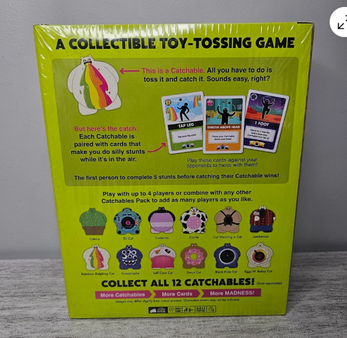 Exploding Kittens Catchables Collectible Toy-Tossing Game 8+ Brand New - Picture 2 of 3