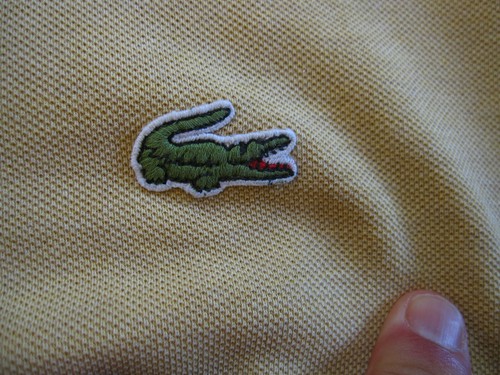 Polo Lacoste Homme Devanlay Manche Courte Made in France Moutarde Jersey - 4 - Imagen 5 de 5