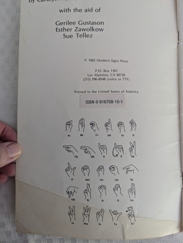 Jean's Christmas Stocking 1982 Taschenbuch - DEAF EDUCATION AMERIKANISCHE GEBÄRDENSPRACHE - Bild 4 von 8