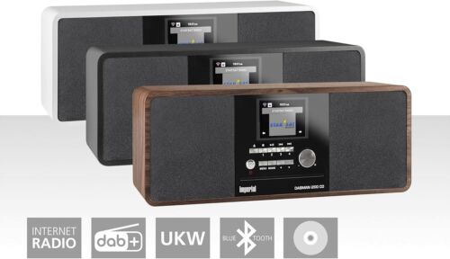 Imperial Dabman i200 Internet-/DAB+ Radio mit CD-Player, Braun, Bluetooth, WLAN - Bild 5 von 10