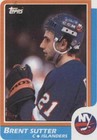 1986-87 Topps - Brent Sutter #117