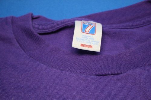 Camisa Colorado Rockies Med ogo 7 Púrpura MLB Béisbol De Colección 1995 "EXTRAS" - Imagen 8 de 12