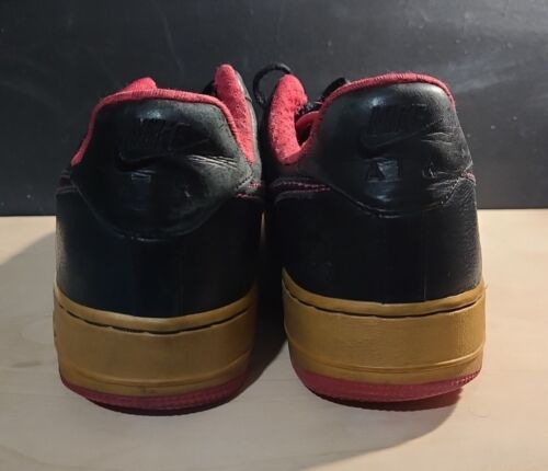 Zapatillas Nike para hombre Air Force 1 07 rosa negro 315180-001 florales con cordones 11M - Imagen 4 de 7