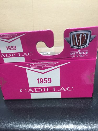 M2 1:64 1959 Cadillac Series 62 Pink/White - Picture 3 of 3