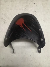 09 - 16 2011 Triumph Bonneville T100 windshield windscreen with brackets damaged