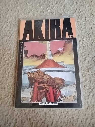 AKIRA #27 (Marvel/Epic, 1991) First Print Katsuhiro Otomo Manga Vintage Rare