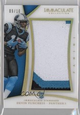 2015 Panini Immaculate Standard Prime /10 Devin Funchess #IST-DF Rookie RC