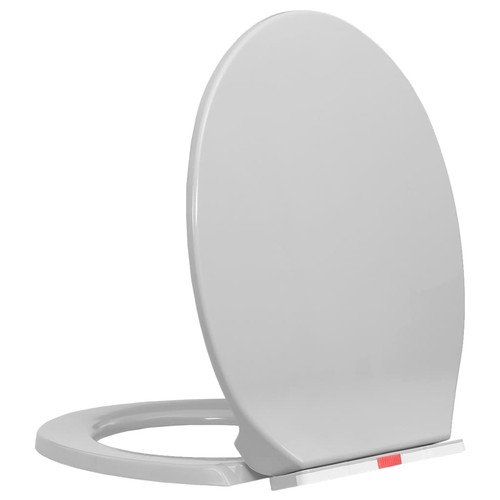 Toiletbril Soft-Close Ovaal Blauw Toiletzitting Toilet Wc Bril Zitting vidaXL - Afbeelding 3 van 81