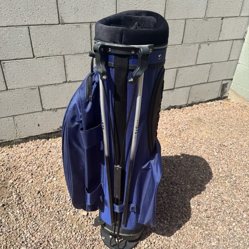 Bolsa de pie de golf Callaway con divisor de 7 vías + cubierta (azul) nueva con etiquetas - Imagen 7 de 9