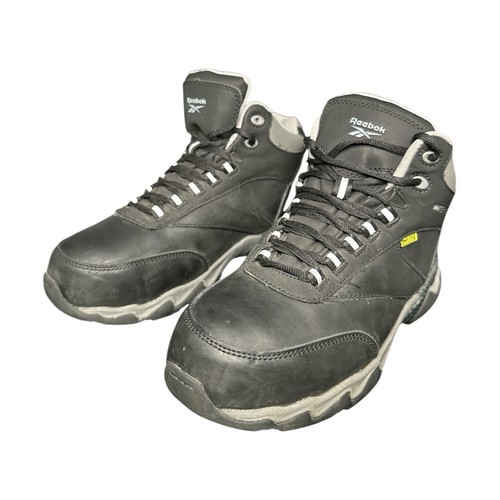 Reebok Beamer Mens Size 7 Black Waterproof Composite Toe Safety Work Boots - Picture 2 of 10