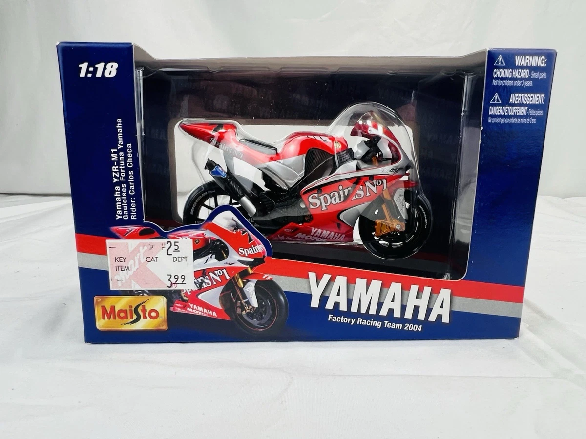 Maisto Yamaha YZR-M1 Contemporary Manufacture Diecast Motorcycles