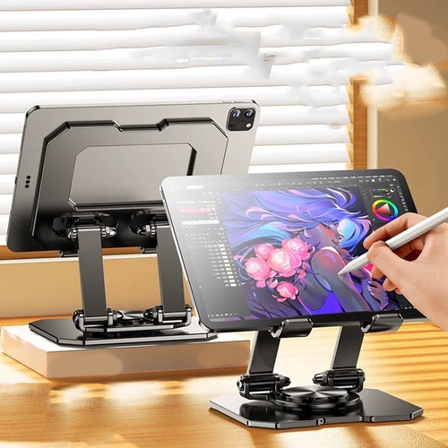 Verstellbare tragbare Halterung für Laptops Tablets stabiles und drehbares Desi - Photo 4/14