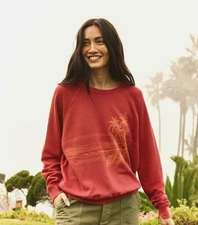 NWT The Great $185 College Sweatshirt in Shoreline Jam; 0 XS