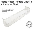 Bush BFFF55152S BFFF55152W Fridge Door Middle Cheese Butter Door Shelf White