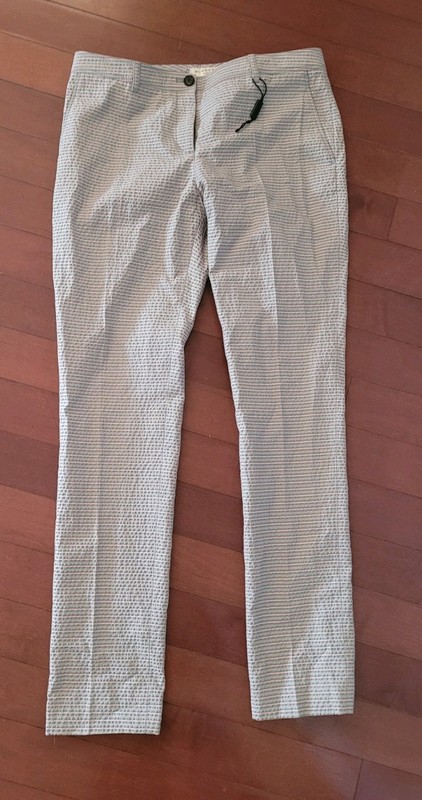 Burberry London Seersucker Pants Sz 6