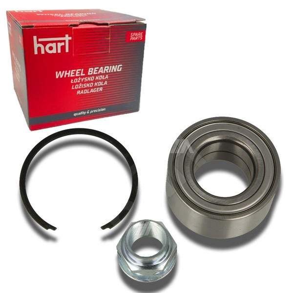 Set Lager Nabe Vorderrad Hart FüR Fiat Panda Van (312_, 519_) 0.9/1.2-image