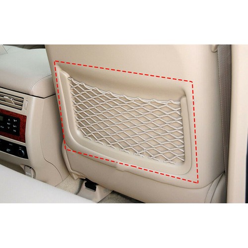 Redes de bolsillo de almacenamiento de mapas para asiento delantero de coche aptas para Toyota Land Cruiser LC100 - Imagen 4 de 5