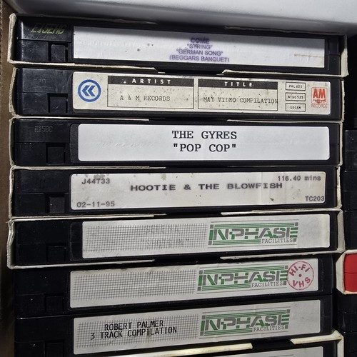 24 X VHS Music Sample Video Cassette Tape Job Lot Paul Mcartney Bryan Adams Etc - Picture 3 of 15