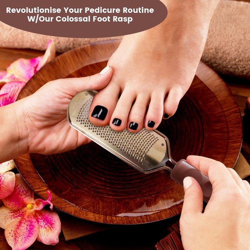 Confezione da 2 Lima Piedi Scrubber Pedicure - Strumento Rimozione Calli per F... - Foto 7 di 7