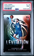 2025 TOPPS LEVITATION #L-16 COOPER FLAGG ROOKIE RC PSA 9