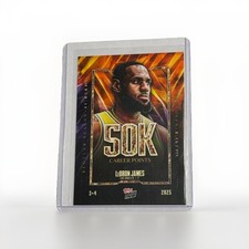 LeBron James 2025 Topps NOW Basketball 50k Career Points #12 Lakers Quantity