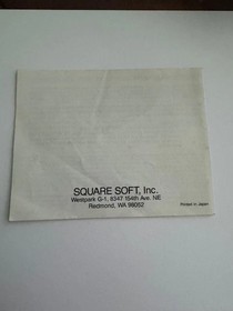 NES Rad Racer 2 TURBO Instruction Manual Only - Vintage - Nintendo Entertainment