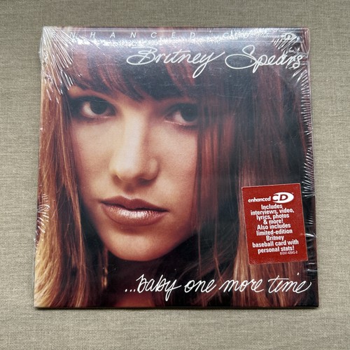 ...Baby One More Time von Britney Spears (Enhanced CD 1998 NEU) Single + Karte +++