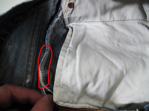 LO ÚLTIMO 1920 DE COLECCIÓN Pantalones de mezclilla para hombre LVC EE. UU. LEVI'S 201 BIG E RIBETE 555 33x29 (ajuste 28x29) - Imagen 7 de 21