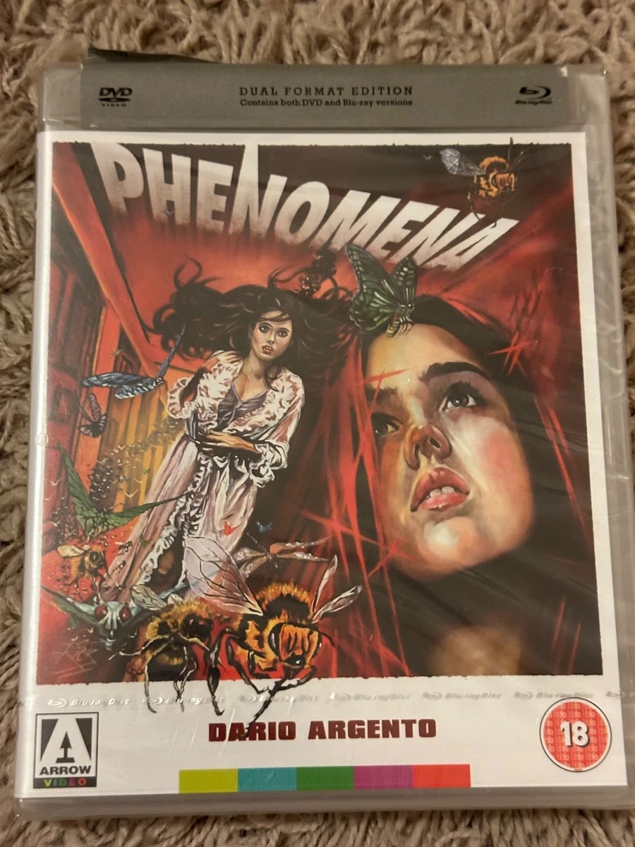 Phenomena (Blu-ray / DVD) - Arrow UK Import - Dario Argento - BRAND NEW