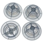  4 Stück Kunststoff-Lüfterflügel-Mutterabdeckung,