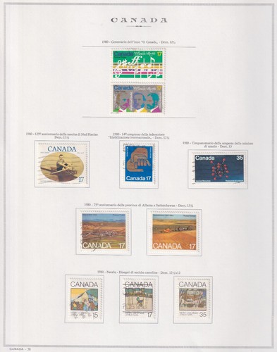 1859/1985 Canada: Collection Avancée Du Période Rangée Dans 1 Album (446/3) - Picture 24 of 24