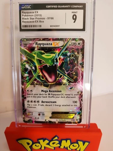Rayquaza EX XY66 XY Holo CGC 9 (LOW POP 6)