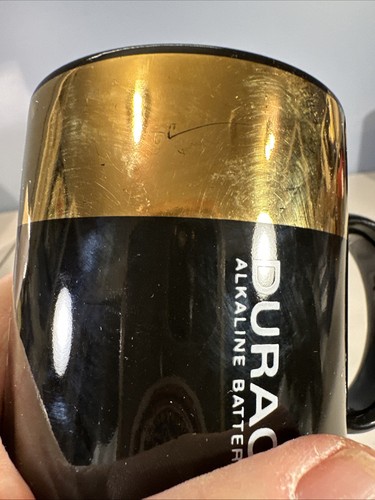 Duracell Alkaline Batteries Coffee Cup Mug - Picture 15 of 16